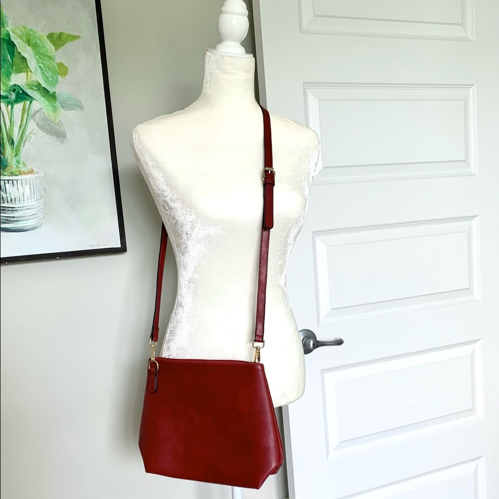 Red Crossbody Bag